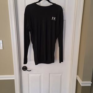 Under Armour black long sleeve tee XXL